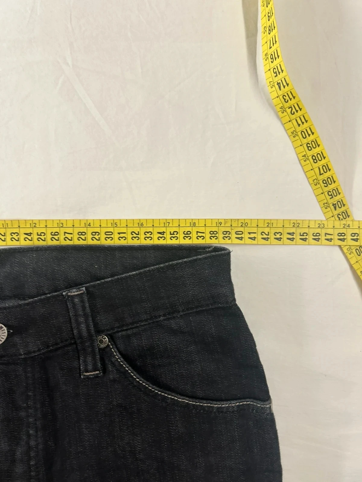 Calça jeans preta de corte reto mustang w32 l34 – photo 8